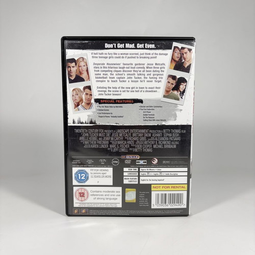 John Tucker Must Die DVD like new with English subtitles