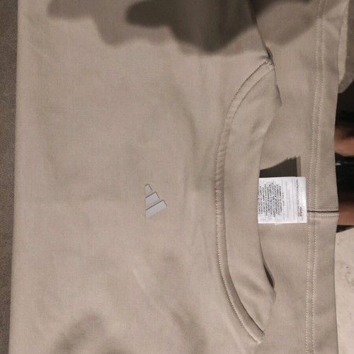 Adidas yoga cover up beige women's new