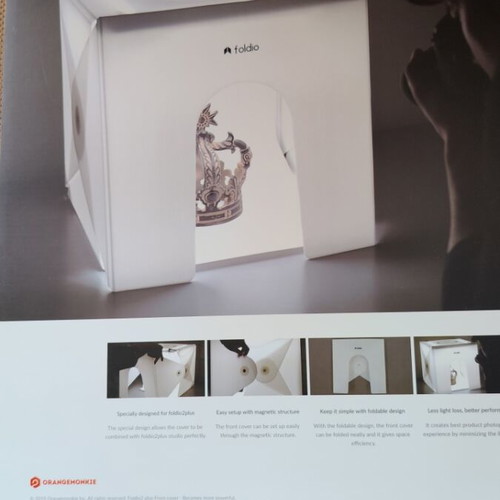 Foldio360 Smart Turntable photography studio new
