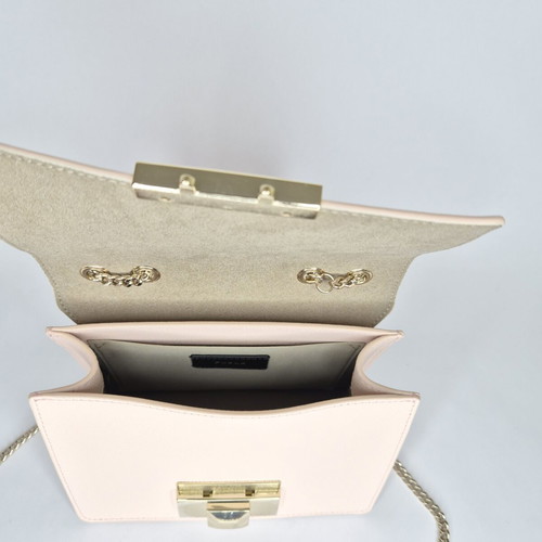 Furla Venere Mini Bag new, light pink leather crossbody