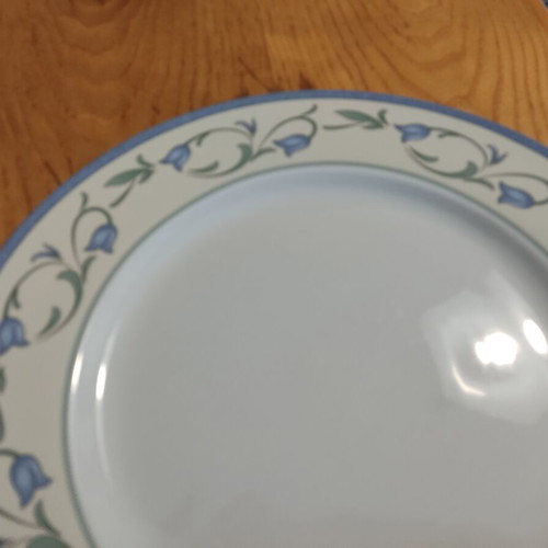 La Rochelle dinner plates set, 5 pieces, English vintage