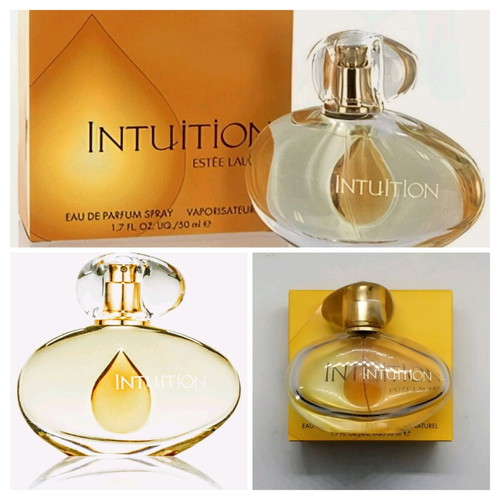 Intuition Estée Lauder collectible empty perfume bottle 2000, used