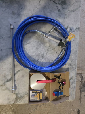 Σετ αξεσουάρ βαφής Airless σαν καινούργιο