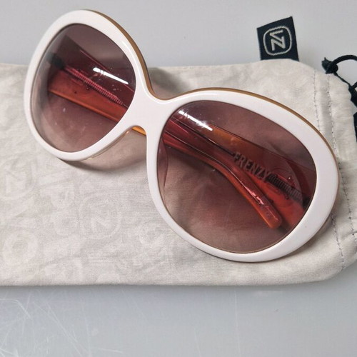 Vonzipper vintage sunglasses like new, white and gold