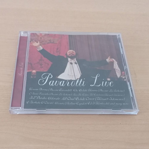 Pavarotti live CD used