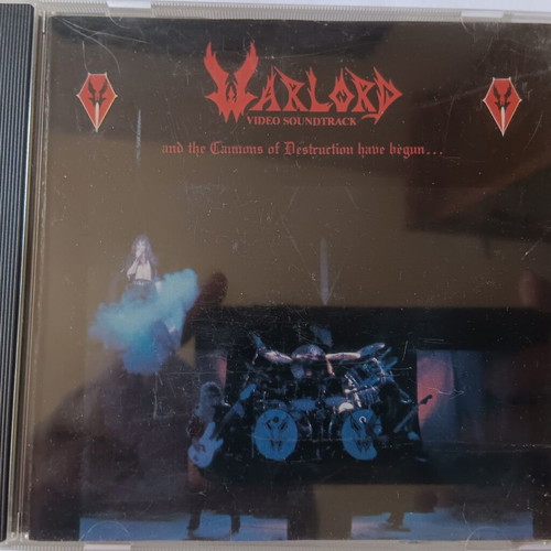 Warlord And The Cannons Of Destruction Have Begun CD used metal
