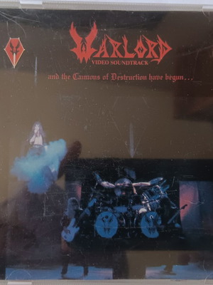 Warlord And The Cannons Of Destruction Have Begun CD used metal