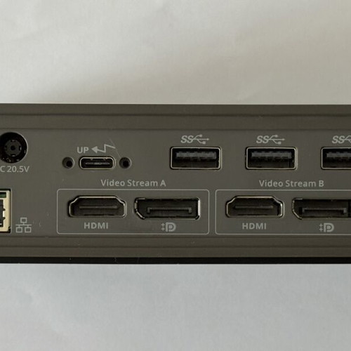 Targus USB-C Universal Dual Video 4K Docking Station like new with 100W power