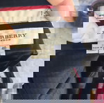 Burberry вълнени панталони с райета