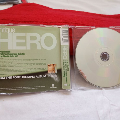 Enrique Iglesias Hero CD Single 2001, pop