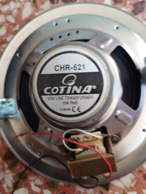 Cotina CHR-621 speaker like new, wall and ceiling use