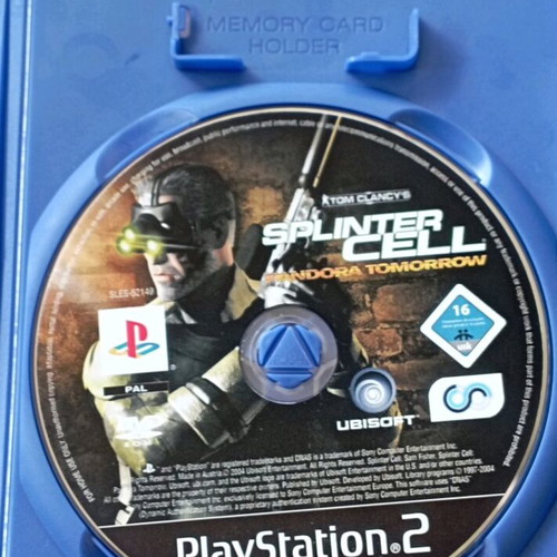 Splinter Cell PlayStation 2 like new