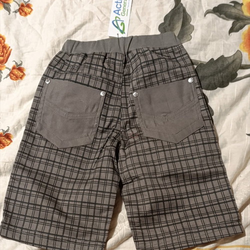 Boys' Bermuda shorts new, size 4-5 years, gray