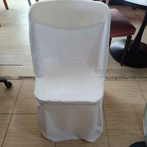 Chair covers used, pack of 10, white