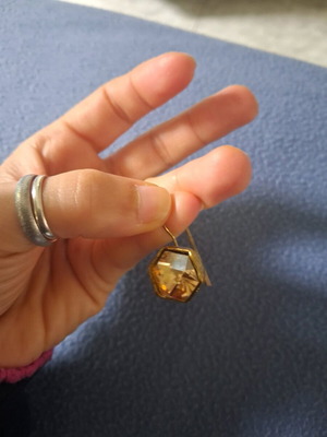 Elianna Exclusive Earrings like new, gold, hypoallergenic