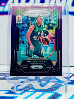 Prizm Euroleague 2024 K. Sloukas Panathinaikos μωβ σαν καινούριο