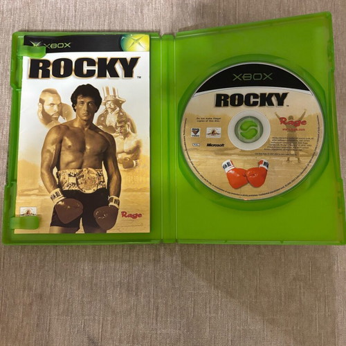 Rocky Xbox Original used English complete