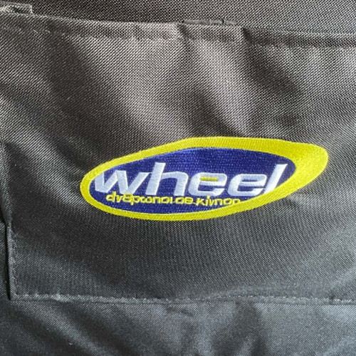 Wheelchair like new, manual with adjustable removable footrests and wheels