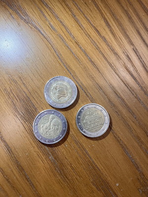 Rare Greek European 2€ Coins like new