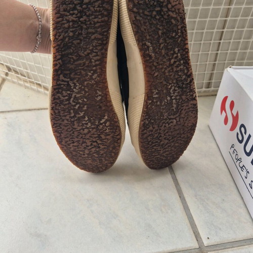 Superga 2750 Cotu Classic blue sneakers like new, size 38