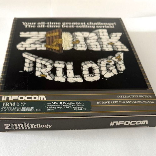 PC Zork Trilogy Big Box Infocom σαν καινούργιο