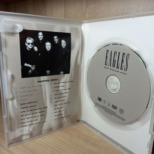 Eagles Hell Freezes Over music DVD like new