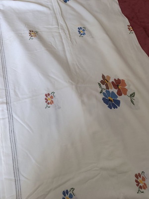 Cretan handmade woven table linens like new