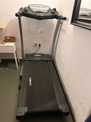 Spectrum S15 treadmill used, foldable, home fitness