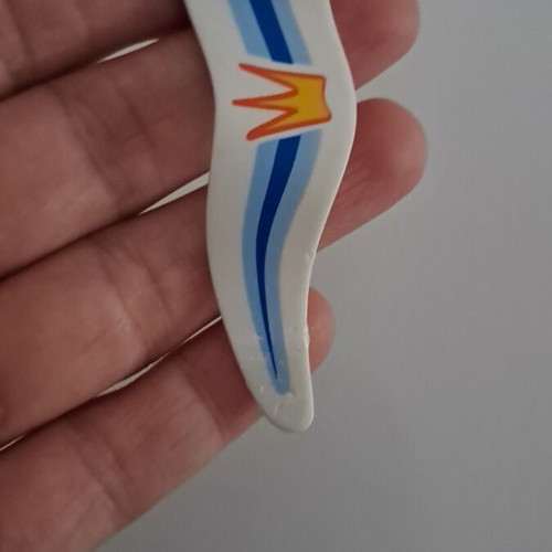 Playmobil flag with crown