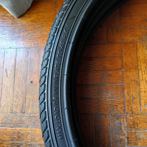 Nylon bicycle tires set 20×1.75 trekking BMX folding bike