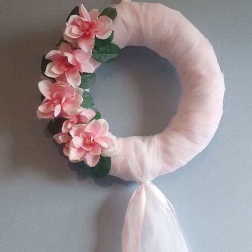 Wedding and Baptism Decoration Set new, handmade with tulle roll