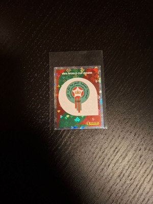 Morocco Emblem FIFA World Cup 2026 Panini Sticker new