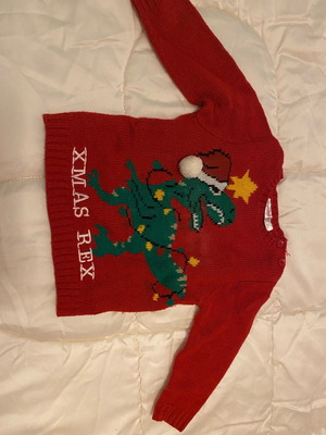 Baby Christmas sweater 12-18 months used