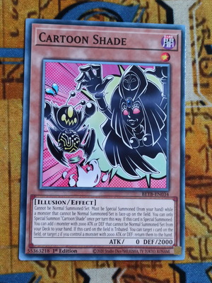 Yu-Gi-Oh! Cartoon Shade κάρτα Effect Monster