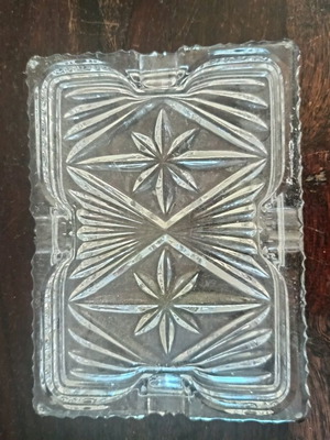 Κρυστάλλινο τασάκι vintage σαν καινούργιο