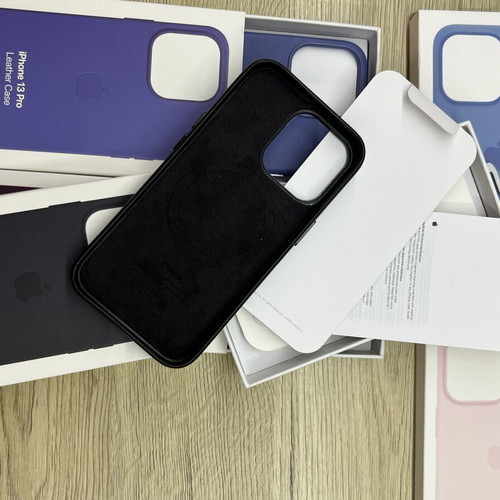 Apple Leather and Silicone Cases for iPhone 13 Pro MagSafe new