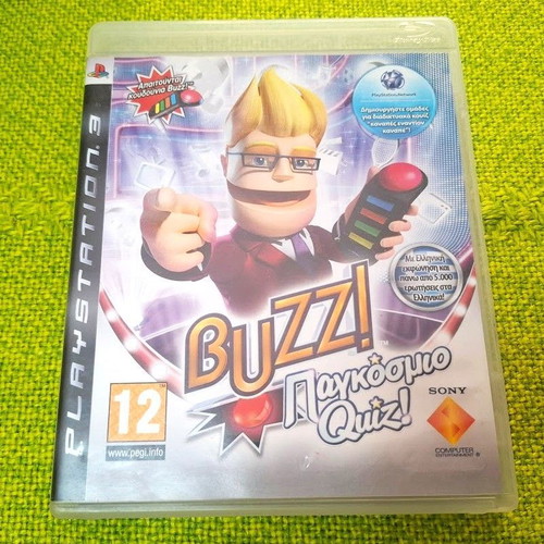 Buzz World Quiz PlayStation 3 game like new