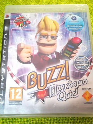 Buzz Παγκόσμιο Κουίζ παιχνίδι PlayStation 3 σαν καινούργιο