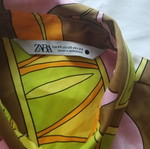 Zara set used, colorful blouse and skirt
