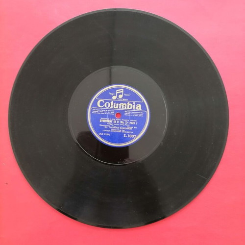 78 RPM gramophone record album used, classical music