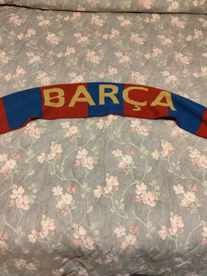 FC Barcelona Nike scarf collectible like new