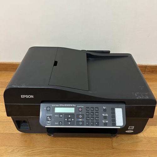 Epson Stylus Office BX305FW Plus multifunction printer used with scanner and installation CD