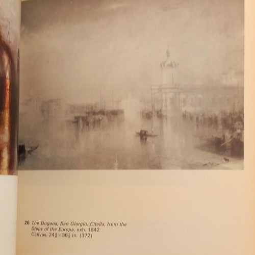 Turner Later Works book like new, arts genre
