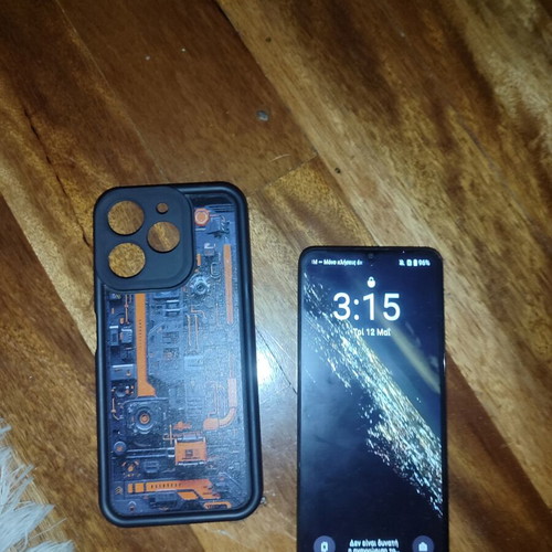 Realme Note 70t like new, black, 256GB with case