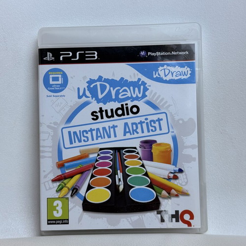 U Draw Studio Instant Artist PS3 used
