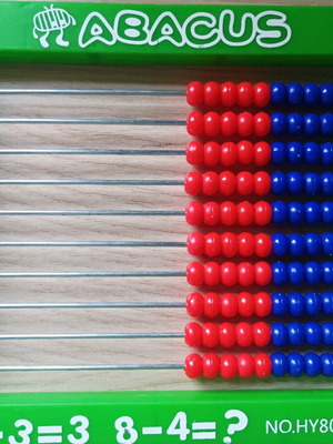 Abacus like new for kindergarten and first grade children