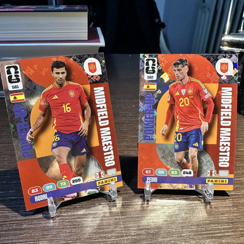 Panini FIFA 365 Adrenalyn XL 2026 Spain Power-Up Duo Rodri & Pedri