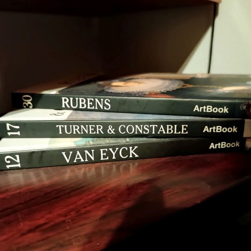 Art books collection Van Eyck, Rubens, Turner & Constable new