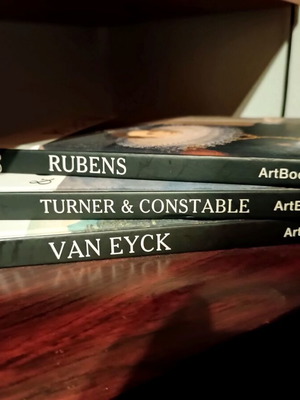 Art books collection Van Eyck, Rubens, Turner & Constable new