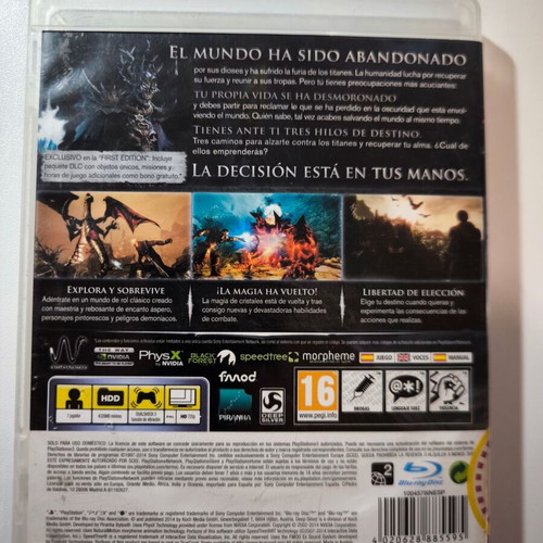 Risen 3 Titan Lords First Edition PS3 game